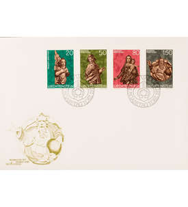 Liechtenstein Nr. 688-691 FDC Ersttagsbrief Weihnachten