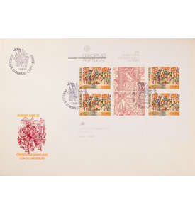 Portugal Block 35 FDC Ersttagsbrief Europa CEPT 1982