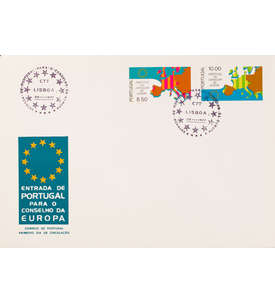 Portugal Nr. 1348-1349 FDC Ersttagsbrief Europarat