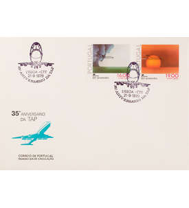  Portugal Nr. 1459-1460 FDC Ersttagsbrief Flugzeuge