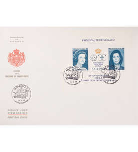  Monaco Block 46 FDC Ersttagsbrief Gracia Patricia Caroline