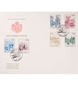  Monaco Nr. 2003-2008 FDC Ersttagsbrief Stadtansichten