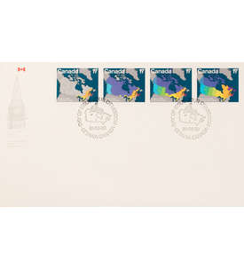  Kanada Nr. 801-804 FDC Ersttagsbrief Kanada