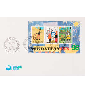  Frer Block 8 FDC Ersttagsbrief Briefmarkenausstellung Gemlde Kinder