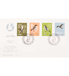 Malta Nr. 624-627 FDC Ersttagsbrief Vgel