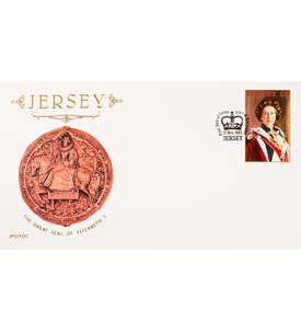 Jersey Nr. 313 FDC Ersttagsbrief Queen