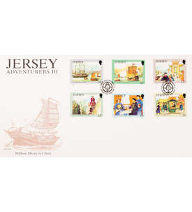 Jersey Nr.568-573 FDC Ersttagsbrief Schiffe Seefahrer