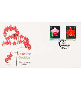 Jersey Nr. 340-341 FDC Ersttagsbrief Weihnachten