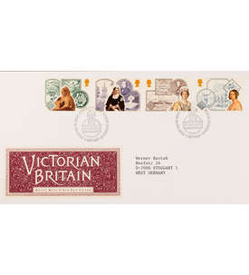 Grobritannien Nr. 1117-20 FDC Ersttagsbrief Queen Victoria
