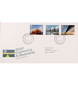 Grobritannien Nr. 953-955 FDC Ersttagsbrief Europa CEPT 1983 Bauwerke