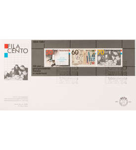 Niederlande Block 26 FDC Ersttagsbrief Briefmarkenausstellung