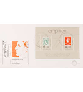 Niederlande Block 16 FDC Ersttagsbrief Briefmarkenausstellung Marke auf Marke