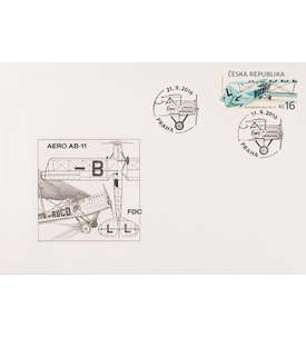 Tschechische Republik Nr. 902 FDC Ersttagsbrief Flugzeuge