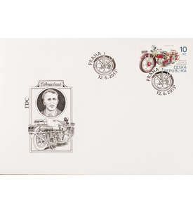 Tschechische Republik Nr. 769 FDC Ersttagsbrief Motorrad