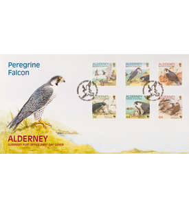 Alderney Nr. 145-150 FDC Ersttagsbrief Vgel