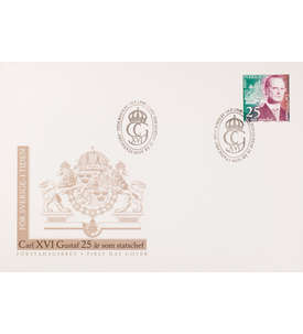 Schweden Nr. 2083 FDC Ersttagsbrief Carl Gustav