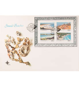 Sdafrika Block 15 FDC Ersttagsbrief Tourismus