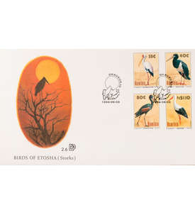 Namibia Nr. 776-779 FDC Ersttagsbrief Vgel