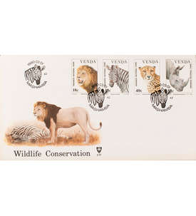 Venda Nr. 203-206 FDC Ersttagsbrief Tiere