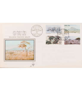 Namibia SWA Nr. 541-544 FDC Ersttagsbrief Gemlde Tiere