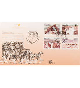 Namibia Nr. 804-807 FDC Ersttagsbrief Tourismus