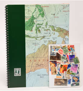 Spezial-Einsteckbuch Australien-Motiv