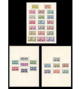 BRD Bund Nr. 177-1196, 259-265, 302-306 gestempelt als Paar