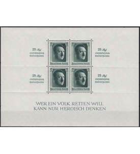 Deutsches  Reich Block 9 postfrisch ** Kulturf�rderung 1937