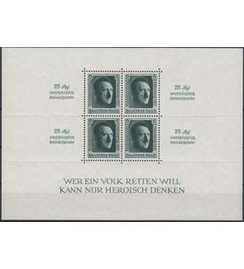 Deutsches Reich Block 11 postfrisch ** Reichsparteitag 1937