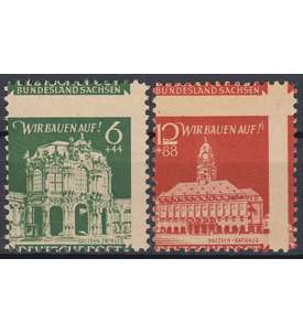 SBZ Nr. 64-65 postfrisch ** verschobenes Druckbild