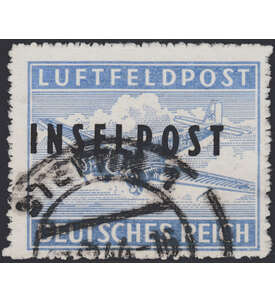 Deutsches Reich Feldpost Nr. 8B gestempelt, geprft+signiert