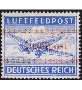 Deutsches Reich Feldpost Nr. 7A postfrisch,geprft + signiert