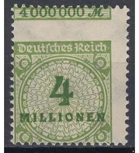 Deutsches Reich Nr. 316 postfrisch ** verschobenes Druckbild
