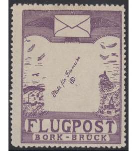 Deutsches Reich Flugmarke Bork-Brck 1912 postfrisch **