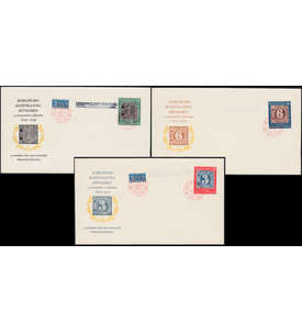 BRD Bund Nr. 113-115 3 FDC Ersttagsbriefe