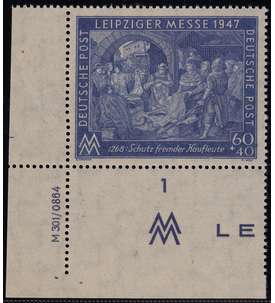 All. Besetzung Nr. 942 I C DV postfrisch ** Eckrandstck Druckvermerk