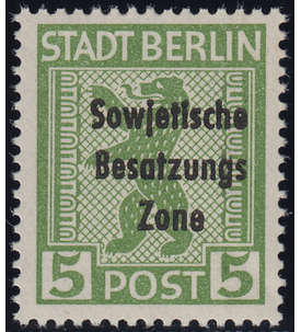 SBZ Nr. 200A IV postfrisch ** Plattenfehler