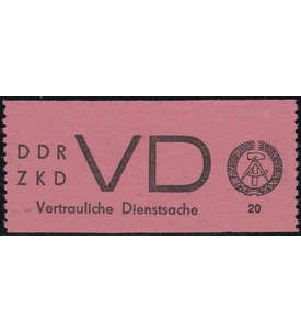 DDR Dienst D Nr. 2 postfrisch **