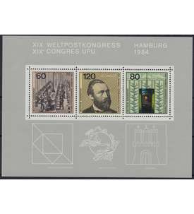 BRD Bund Block 19 postfrisch ** mit 4 mm berbreite