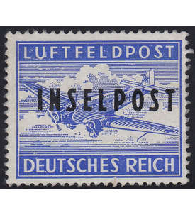 Deutsches Reich Feldpost Nr. 8A ungestempelt Insel Rhodos geprüft und signiert