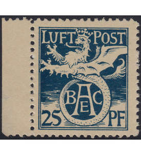   Bayern Flugmarke Nr. I postfrisch geprft