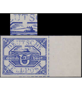 Deutsches Reich Feldpost Nr. 13 III postfrisch geprft