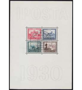 Deutsches Reich Block 1 IPOSTA 1930 gestempelt geprüft und signiert