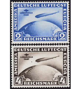 Deutsches Reich postfrisch Sdamerika-Fahrt Nr. 438 - 439 Y