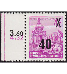 DDR Nr. 440 AF I Aufdruckfehler postfrisch **