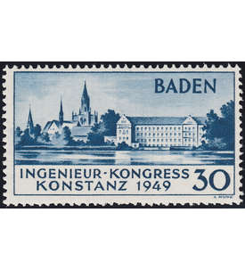 Französische Zone - Baden Konstanz-Ausgabe (Nr. 46 II) postfrisch **