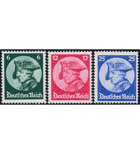 Deutsches Reich Nr. 479-481 Friedrich der Große postfrisch **
