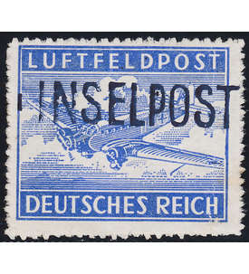 Deutsches Reich Feldpost Nr. 11Ba postfrisch geprft + signiert Inselpost Leros