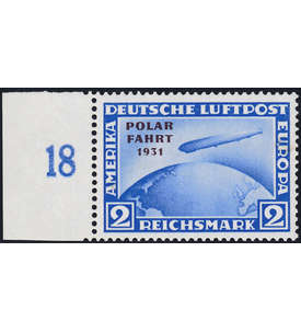 Deutsches Reich Zeppelin-Abart Nr. 457 I postfrisch ** und geprüft