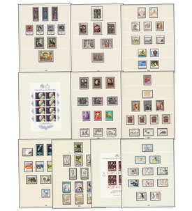 Liechtenstein 1975-2017 postfrisch Komplettsammlung mit Kleinbgen